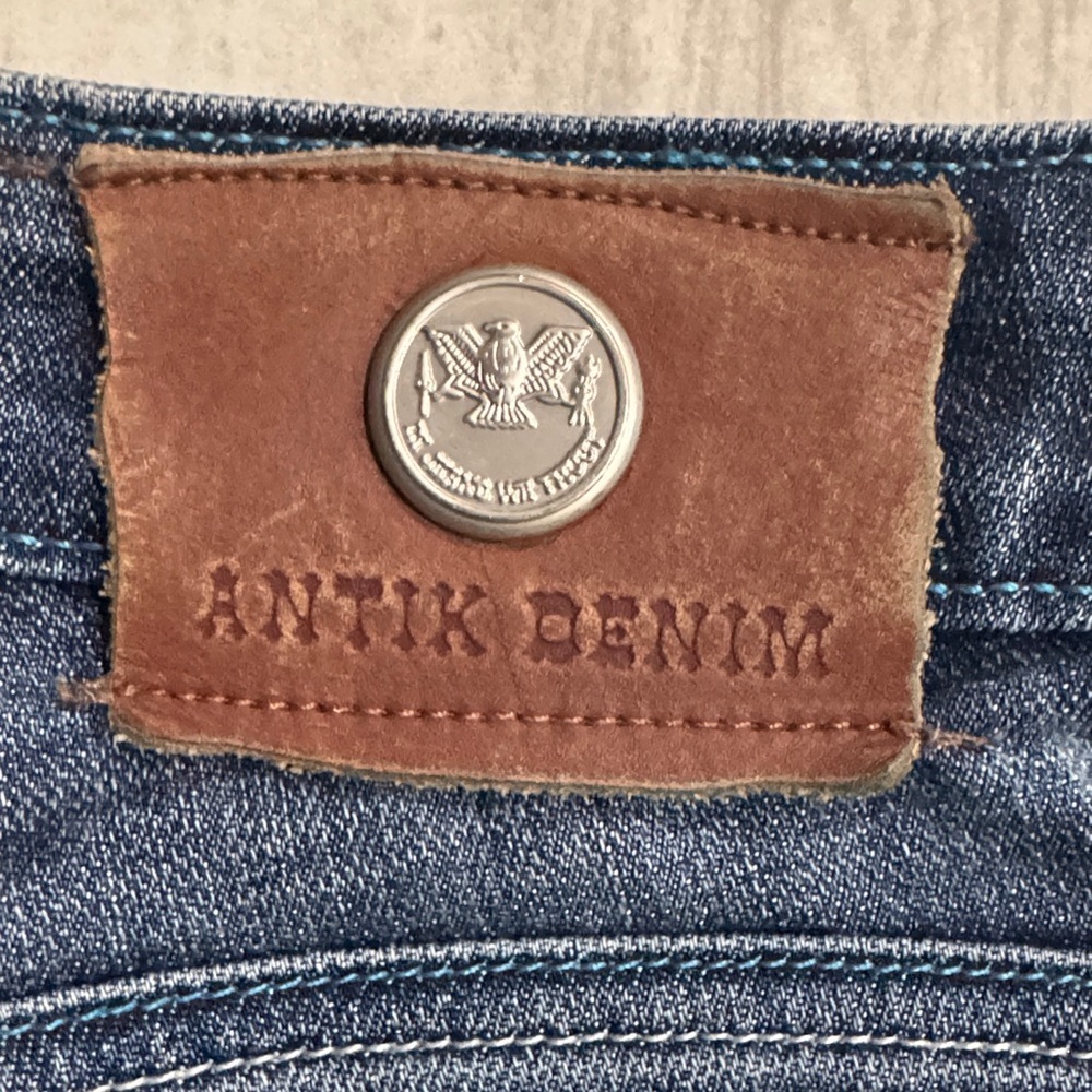 Antik Denim Dark Blue Boot Cut Jeans - Picture 9 of 10